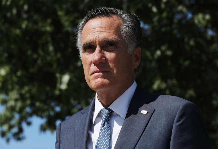 El senador republicano Mitt Romney. Foto AFP