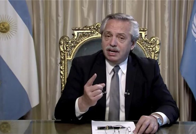 Alberto Fernández, presidente de Argentina. Foto. Internet 