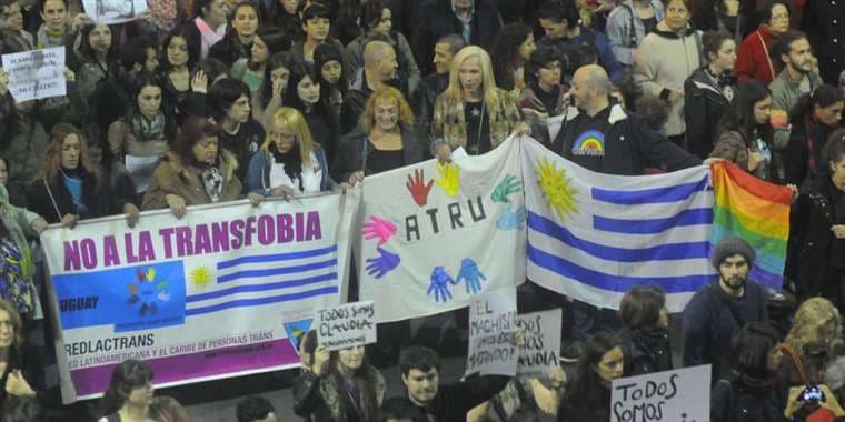Marcha por la Diversidad en Montevideo. Foto Internet