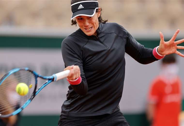 Garbiñe Muguruza, una candidata al título en Roland Garros. Foto: AFP