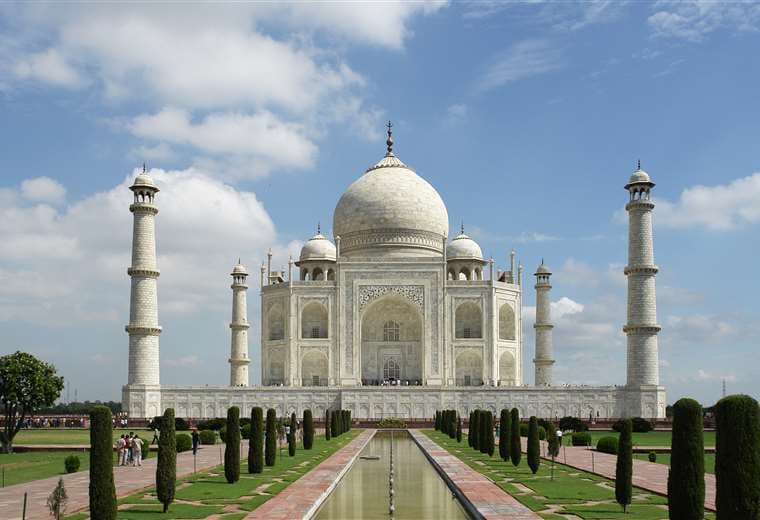 El famoso Taj Mahal. Foto Internet