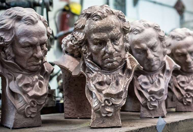 Estas son las estatuillas que reciben los ganadores del premio Goya de España