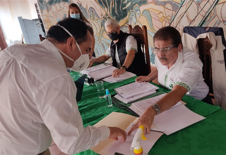 Comenzó las elecciones en instalaciones del Comité. Foto. Prensa Comité Cívico 