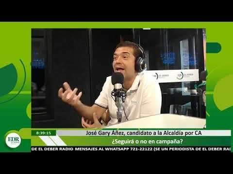 Gary Áñez cuestionó la relación entre Sosa y Paniagua