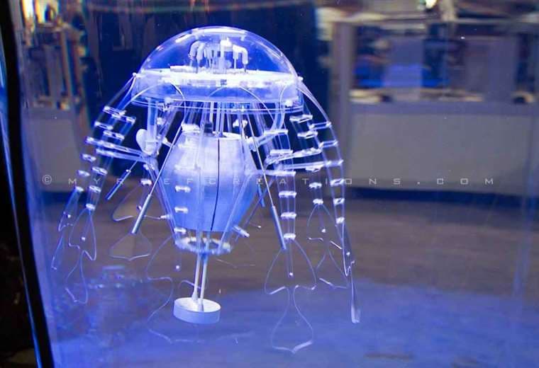 Robot en forma de medusa