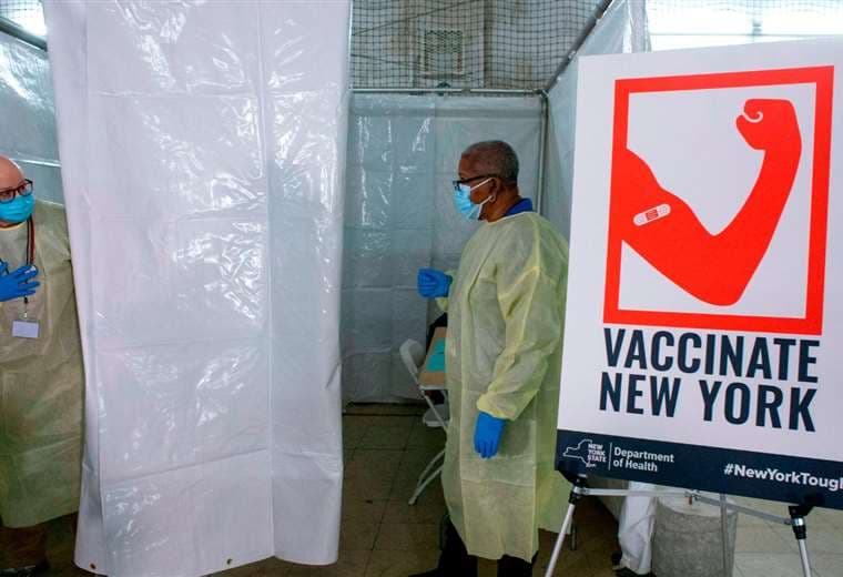 Se acaban las vacunas. Foto AFP