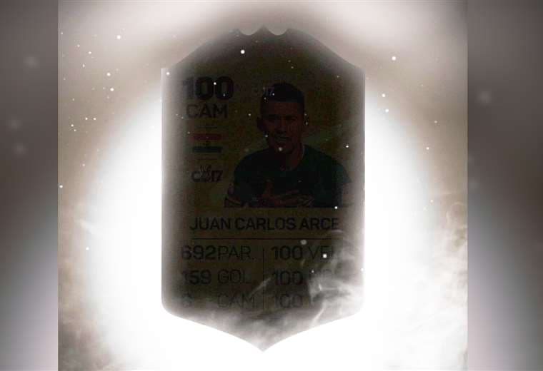 Arce adelantó su destino, según hinchas. Foto: Facebook Juan Carlos Arce