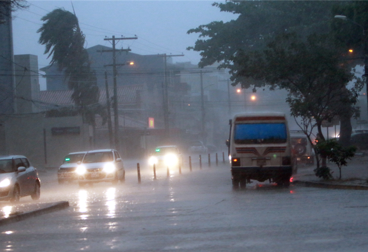  Semana lluviosa en Santa Cruz. Foto. Internet 