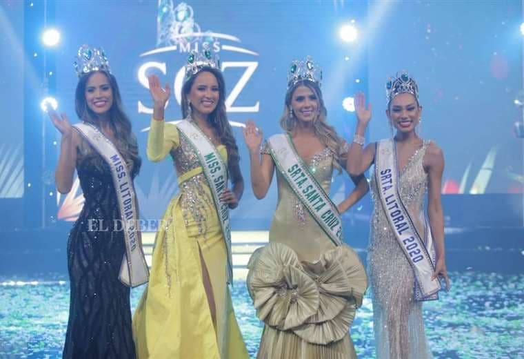 Ellas fueron las ganadoras del concurso Miss Santa Cruz y Miss Litoral 2020