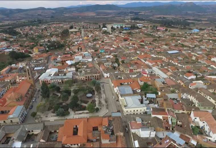 Imagen aérea de Vallegrande | Foto: Archivo