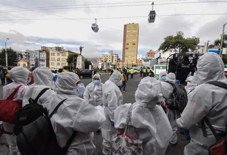 Brigadas de rastrillaje en La Paz I AMN.