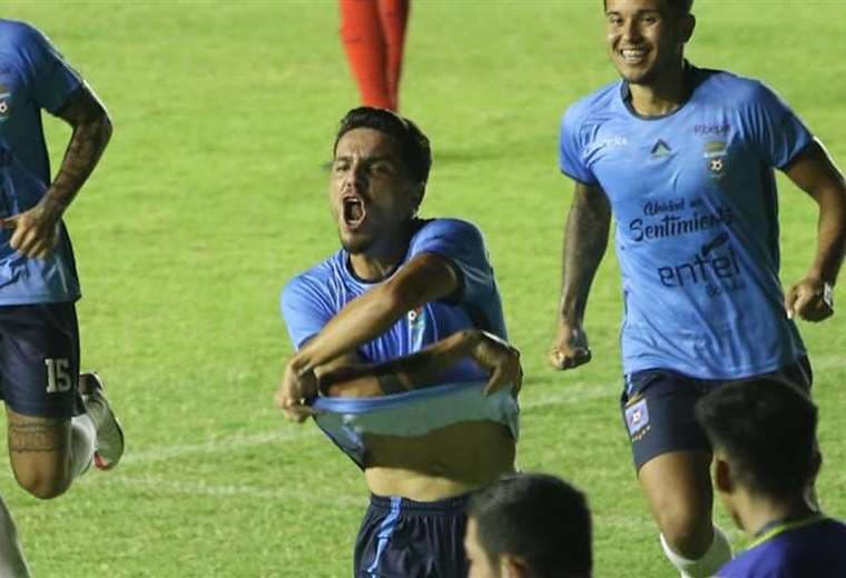 Arismendi celebrando un gol en el torneo Apertura 2020. Foto: Archivo / EL DEBER