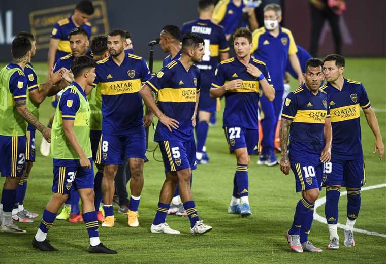 Boca Juniors será local este miércoles ante Santos. Foto. AFP