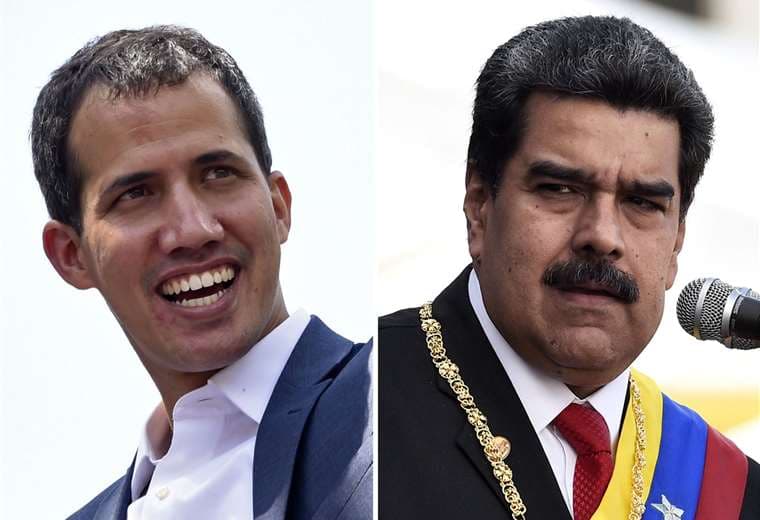 Juan Guaidó y Nicolás Maduro/Foto: AFP