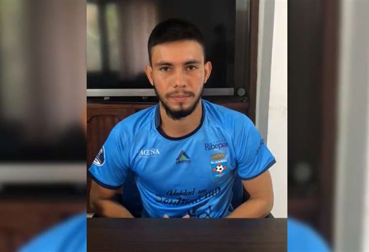 Carlos Ribera vestirá la camiseta de Blooming esta temporada. Foto: Captura video