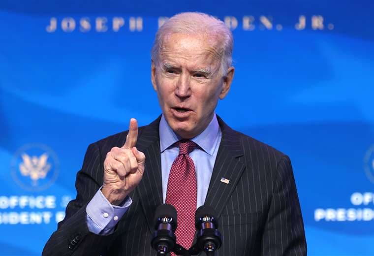 "Es uno de los presidentes más incompetentes de la historia de EEUU", dijo Biden /AFP