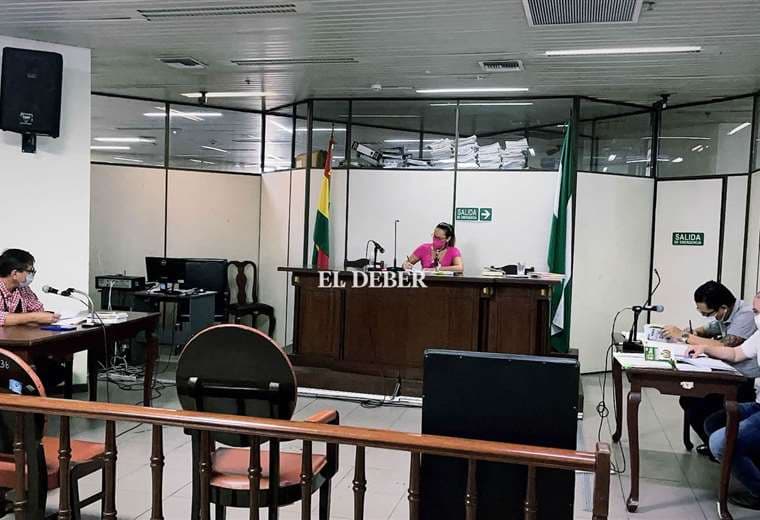 La juez Marianela Salazar ordenó la detención en Palmasola del chofer. Foto: G. Arancibia