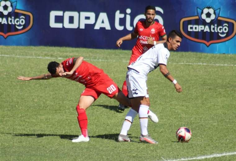 Guabirá y el Tigre juegan en Montero por la fecha 24 del torneo. Foto. APG