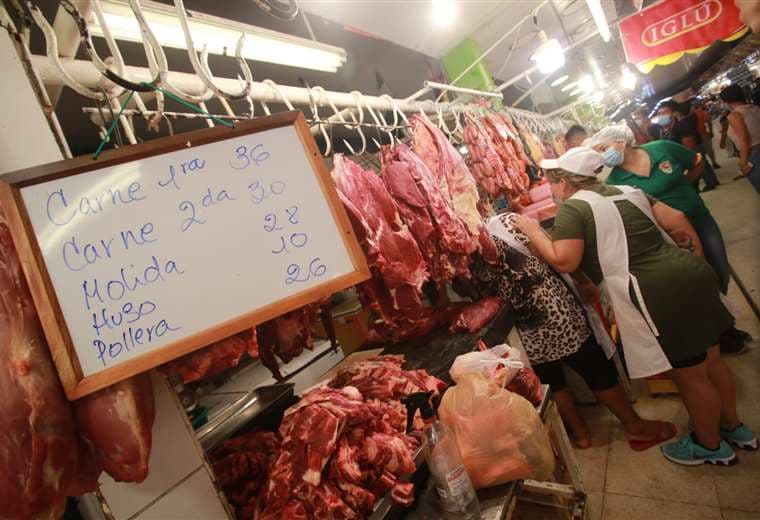 El abastecimiento de carne de res es normal. Hay mayor control /Foto: Jorge Gutiérrez  