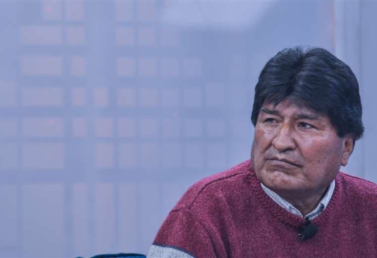 Evo Morales apuntó a los marchistas vía Twitter