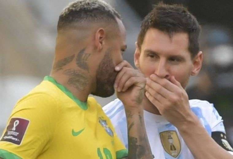 Neymar y Messi son los conductores de Brasil y Argentina. Foto: Internet