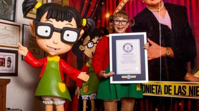 Por qué la Chilindrina de “El Chavo del 8” entró al Libro Guinness de los récord mundiales