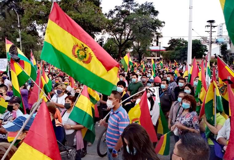 Las movilizaciones en Cochabamba continuarán 