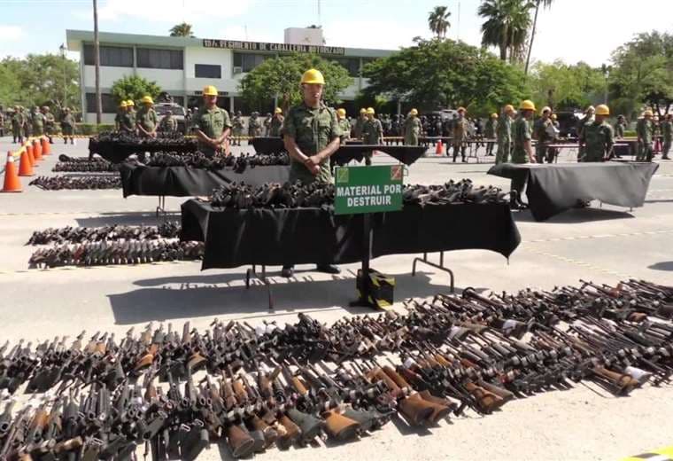 México llama en la ONU a combatir origen y no solo el destino de las armas traficadas