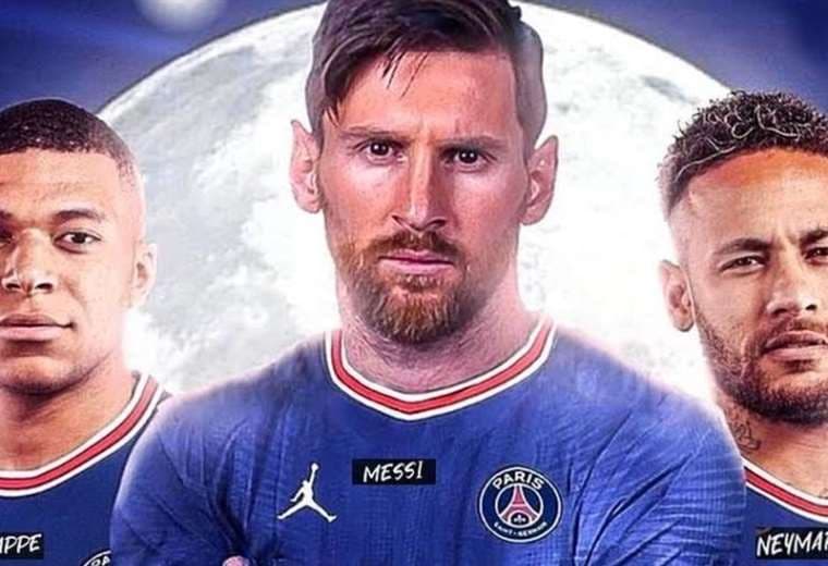 Mbappé, Messi y Neymar son estrellas del PSG. Foto: Internet