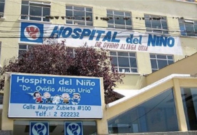 El Hospital del Niño de La Paz. Foto: Sedes La Paz