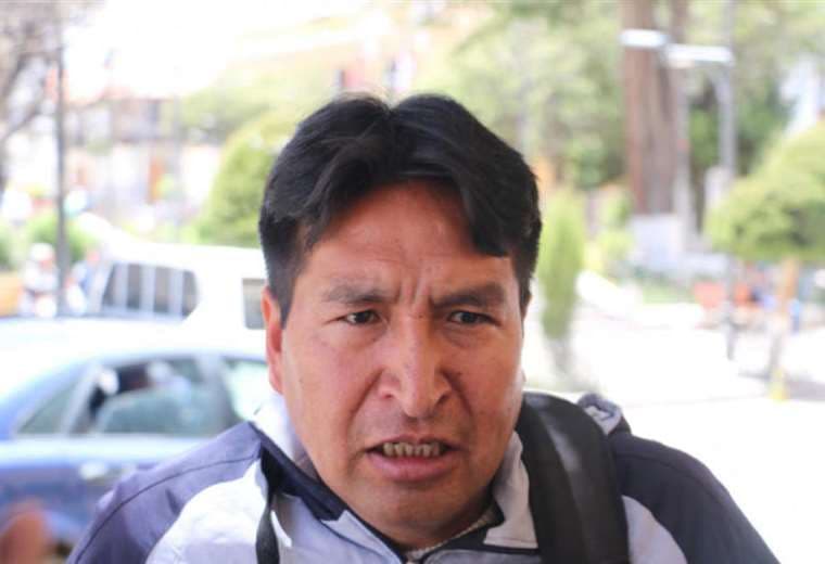 Edwin Callapino, presidente de la Asociación de Fútbol de Potosí. Foto: El Potosí