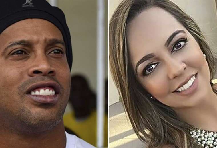 Ronaldinho y Priscila Coelho fueron novios. Foto: Internet