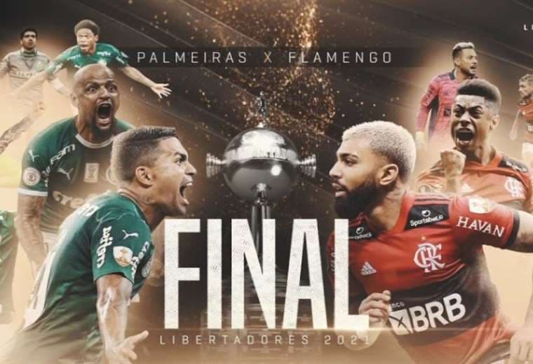 Palmeiras y Flamengo, listos para la gran final. Foto: Internet