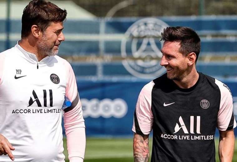 Pochettino es director técnico de Messi en el PSG. Foto: Internet