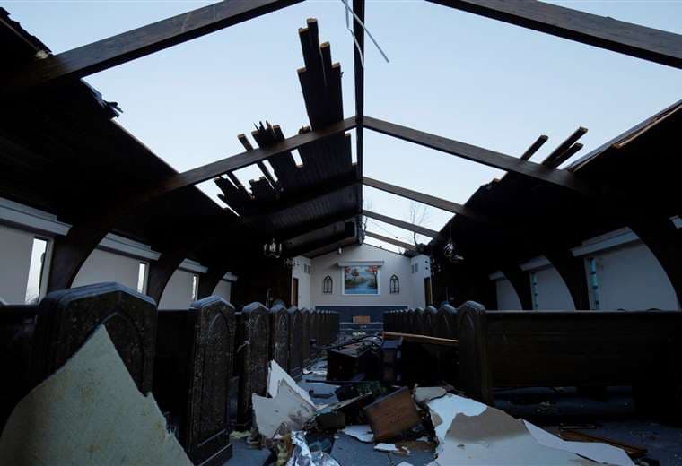 Tornado en Kentucky, EEUU /Foto: AFP