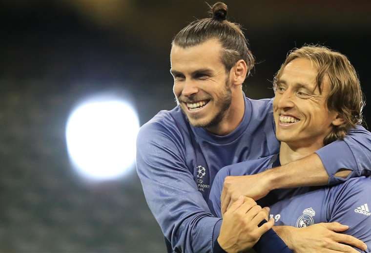 Bale y Modric, dos de los contagiados con Covid-19 en el Real Madrid. Foto: Internet