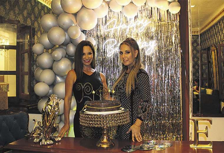 Festejadas. Ingrid Rivero y Eliana Pérez