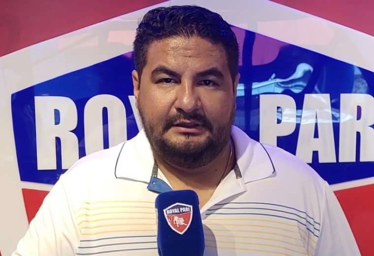 Pablo Chávez es gerente deportivo de Royal Pari. Foto: Captura de pantalla