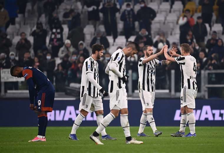 Juventus derrotó este martes a Cagliari. Foto: AFP