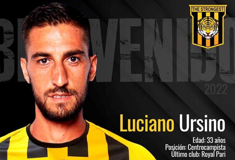 Luciano Ursino, el quinto fichaje del Tigre para el 2022. 