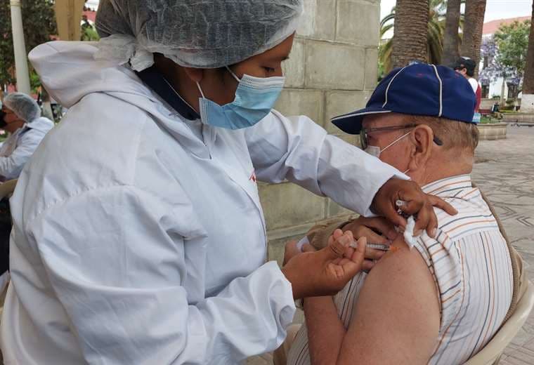 Vacunación anticovid en Tarija