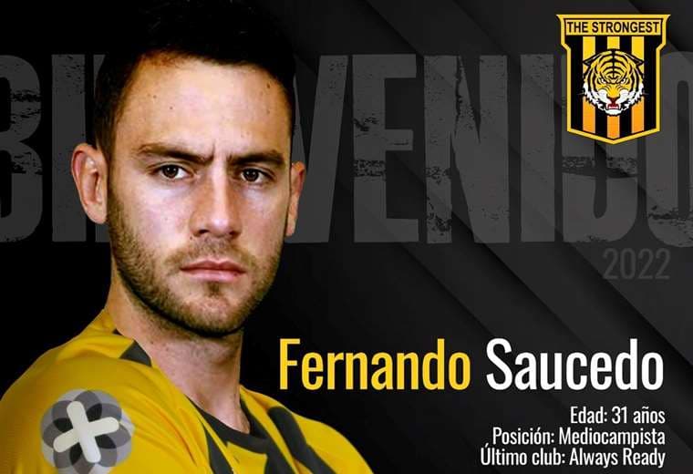 Fernanando Saucedo, nuevo jugador del Tigre.