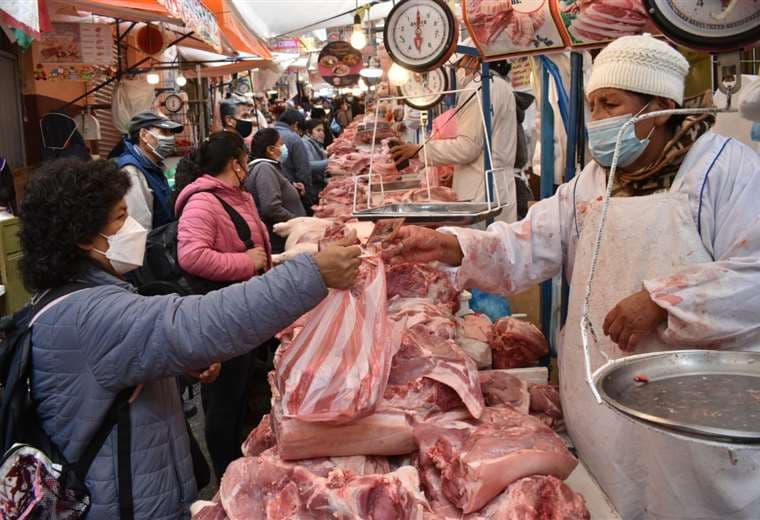 Controles en la venta de cerdo en La Paz I APG Noticias.