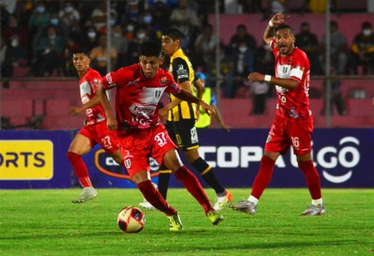 Real Tomayapo y el Tigre juegan en Tarija. Foto: APG