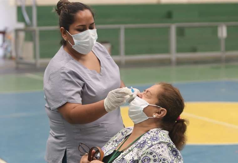 En domingo, siguen las pruebas de antígeno nasal. Foto: JC. Torrejón