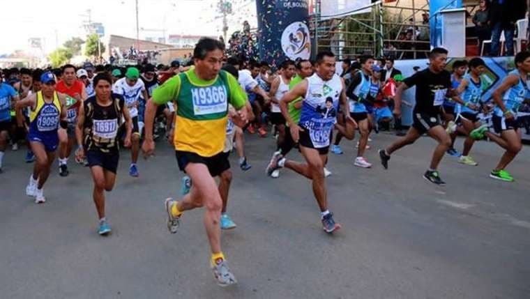 La Medio Maratón a Cotoca tendrá a más de 800 atletas participantes. Foto: Internet