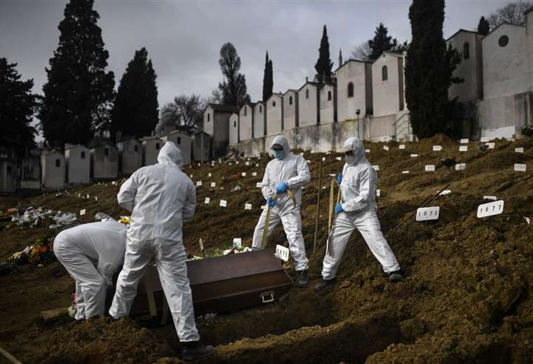Muertos en el mundo por Covid-19/Foto: AFP