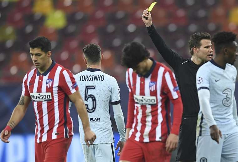 El Atlético perdió ante el Chelsea. Foto: AFP