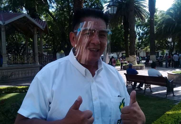 Wilfredo Barrios, candidato a gobernador de Tarija