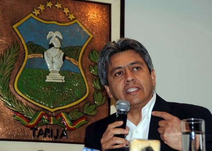Mario Cossío, exgobernador de Tarija